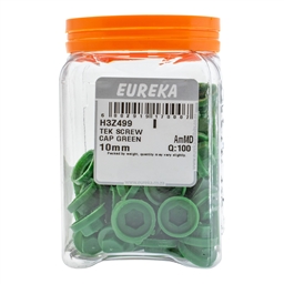 H3Z499 - Tek Screw Cap Green